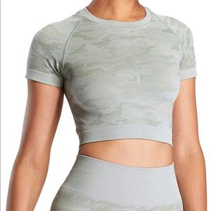 NWOT Aoxjox Women's Workout Top & Shorts